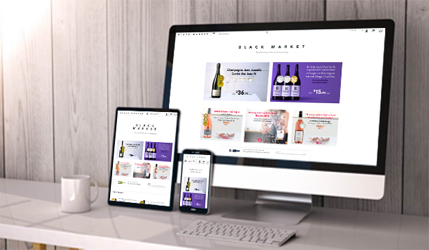 We've launched the new Black Market Wines website 