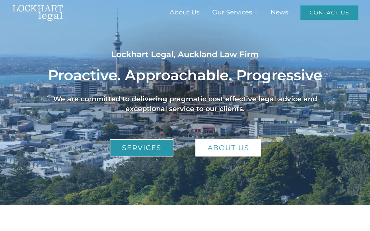 Lockhart Legal property, commercial and trusts law firm website
