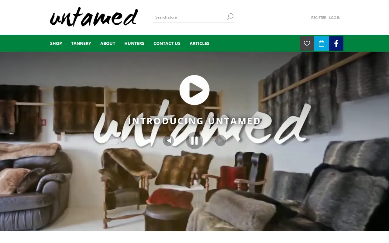 Untamed possum fur online store